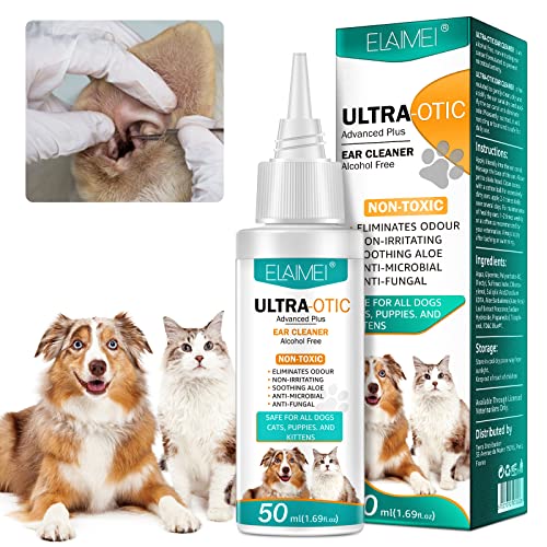 Dog Ear Cleaner | Infection Treatment, Odor Eliminator, 4 oz.