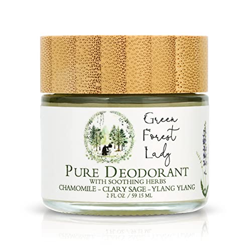 Deodorant | Organic, Aluminum-Free, Vegan, Roman Chamomile & Clary Sage - 2 fl oz.