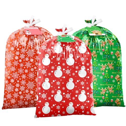 Gift Bags | Jumbo Size, 3 Pack, 44"x36"