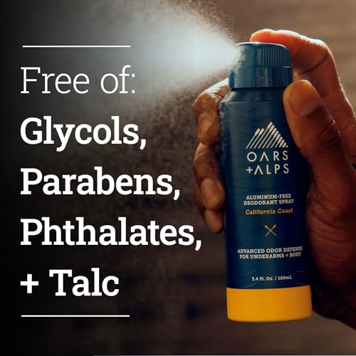 Deodorant Spray | Aluminum-Free, Travel Size