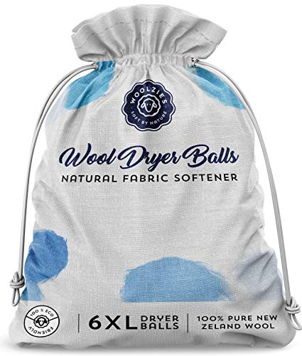 Wool Dryer Balls | Natural Fabric Softener, Eco-Friendly, 6 Pack