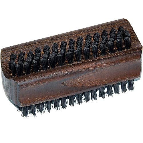 Nail Brush | Dual-Sided, Stiff Bristles, Durable Ashwood