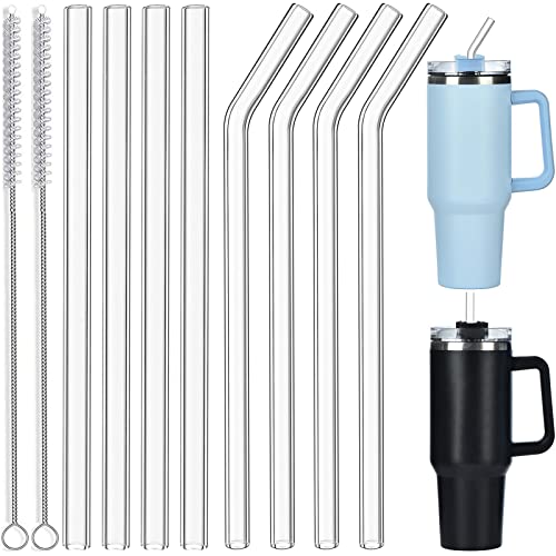 Drinking Straws | 8 Pack, 12 in Long, Reusable for Stanley Tumblers