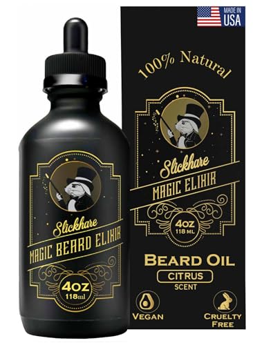 Beard Oil | 100% Natural, 4 Fl Oz, Perfect Gift for Men