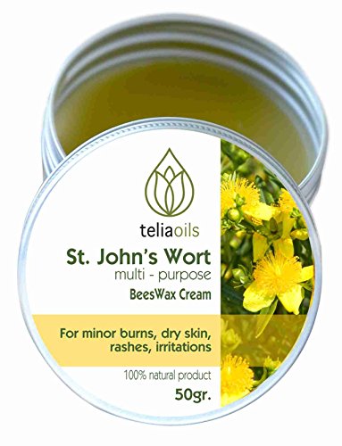 Dry Skin Cream | Organic St. John's Wort, Beeswax