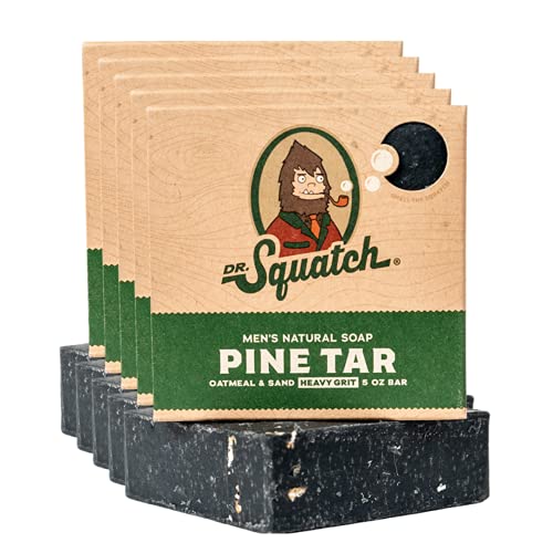 Bar Soap | Heavy Grit, 5 Pack, Pine Tar