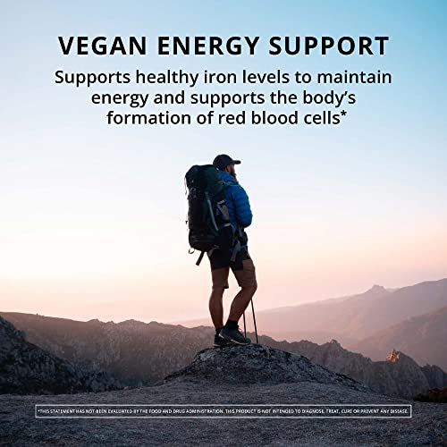 Iron Supplement | Liquid Herbal Formula, Energy Support, Vegan Friendly