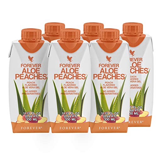 Aloe Vera Supplement | Peach Flavor, Supports Digestion, 12 Packs