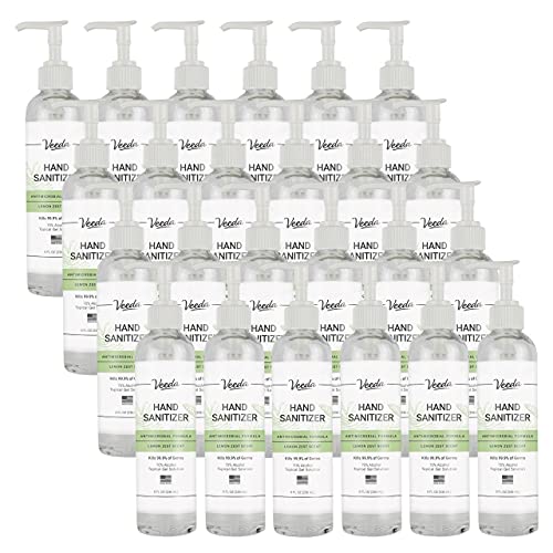 Hand Sanitizer | Moisturizing Gel, 70% Ethyl Alcohol, Travel Size, 8 Fl Oz