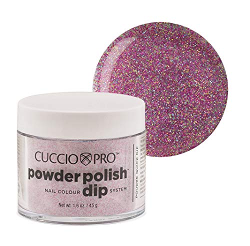 Nail Polish | Finely Milled Pigmented Powder, Deep Purple Glitter, 1.6 oz