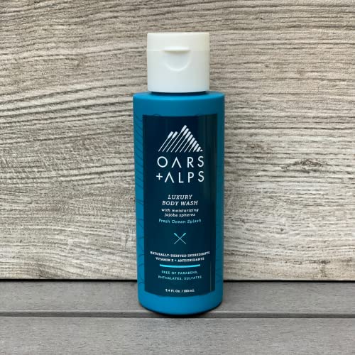 Bath and Body Set | TSA Friendly, Fresh Ocean Splash Scent