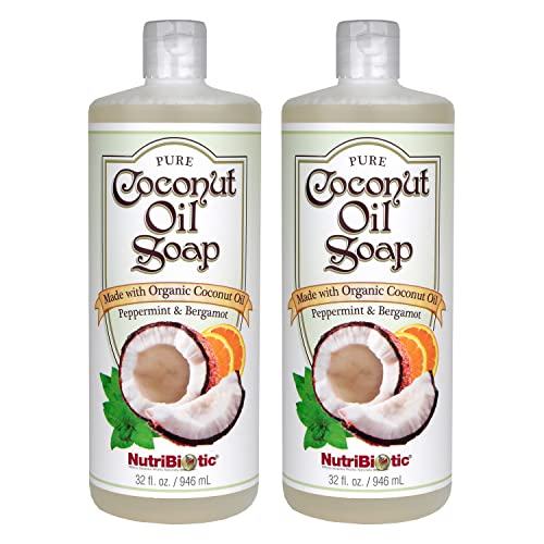 Bar Soap | Peppermint & Bergamot, 32 oz Twin Pack, Certified Organic, Vegan