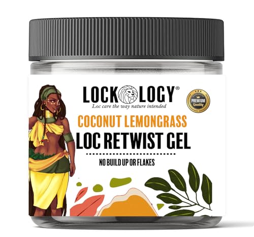 Loc Gel | Aloe Lemongrass, No Build Up, Dreadloc Accessories