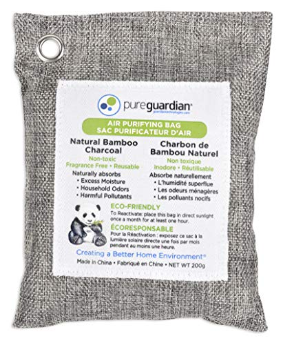 Air Purifying Bag | Eco-Friendly, Naturally Absorbs Odors, 200g, Gray