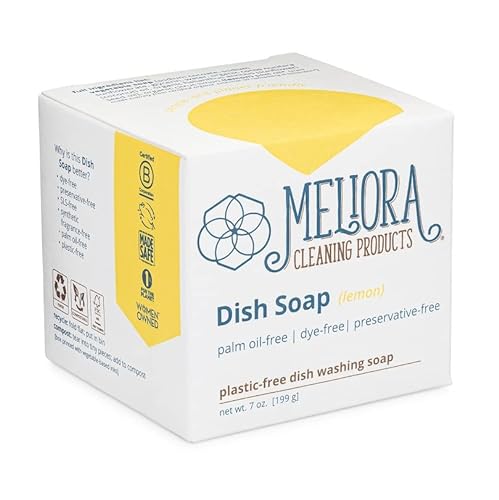 Dish Soap Bar | Lemon Scent, Eco-Friendly