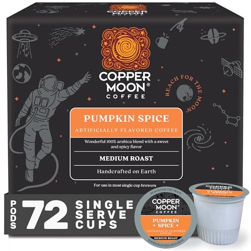 Coffee Pods | Medium Roast, Pumpkin Spice Blend, 72 Count