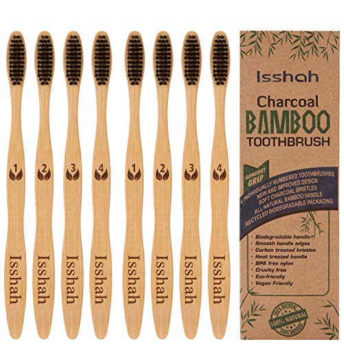 Toothbrush | Biodegradable, Eco-Friendly, Pack of 8