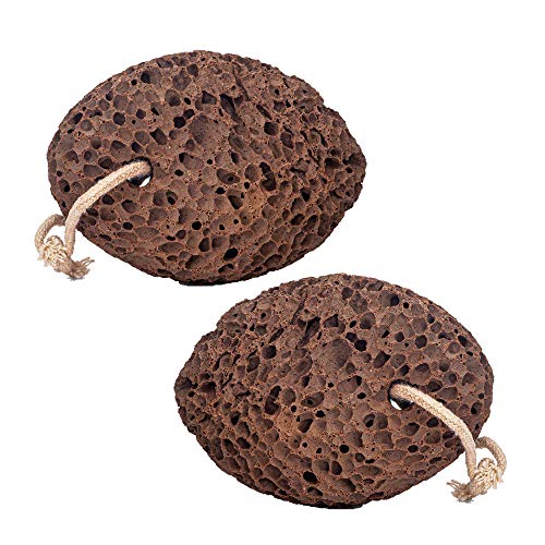 Foot Scrubber | Natural Volcanic Lava Pumice, 2 Pack