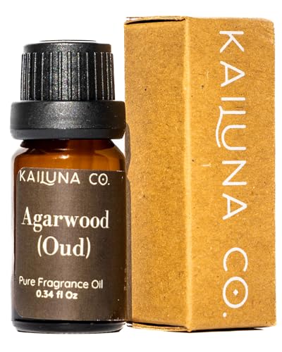 Essential Oil Blend | Agarwood (Oud), Alcohol-free, 0.34 oz