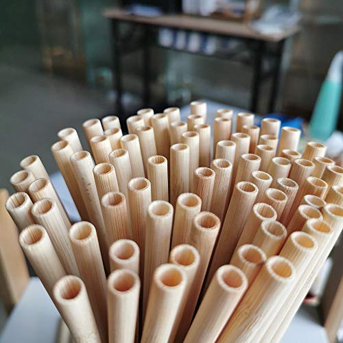 Bamboo Straws | Reusable, 16 Pieces