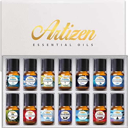 Essential Oil Set | 14 Blends, 100% Pure & Natural