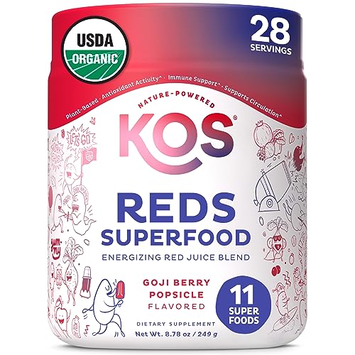 Superfood Powder | Antioxidants, Goji Berry Flavor, 28 Servings