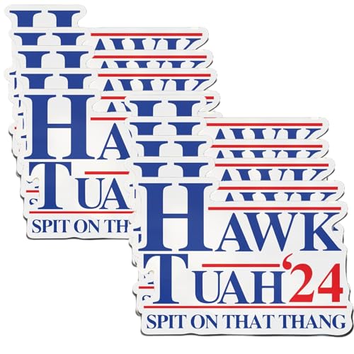 Hawk Tush Stickers | 10 Pack, Funny Bumper Stickers, Prank Gift Idea