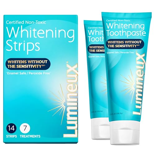 Teeth Whitening Kit | Includes 7 Strips, 2 Toothpaste Packs