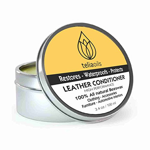 Leather Conditioner | Natural Clear Balm, Waterproofing, Softener & Protector