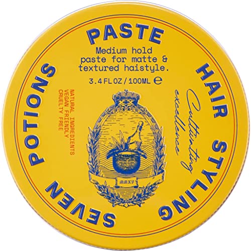 Hair Styling Paste | 3.4 FL OZ, Medium Hold, Matte Finish