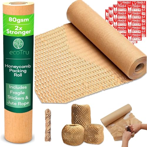 Packing Paper | 15" x 100', Eco-Friendly, Recyclable & Biodegradable