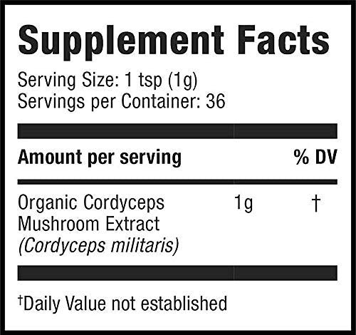 Mushroom Powder | Supports Stamina, Energy, Immune Health, 1.3 oz