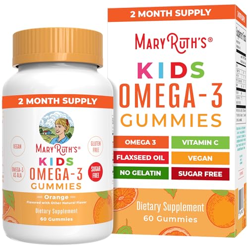 Omega-3 Gummies | Sugar-Free, 60 Gummies, Immune Boost, No Fish Flavor