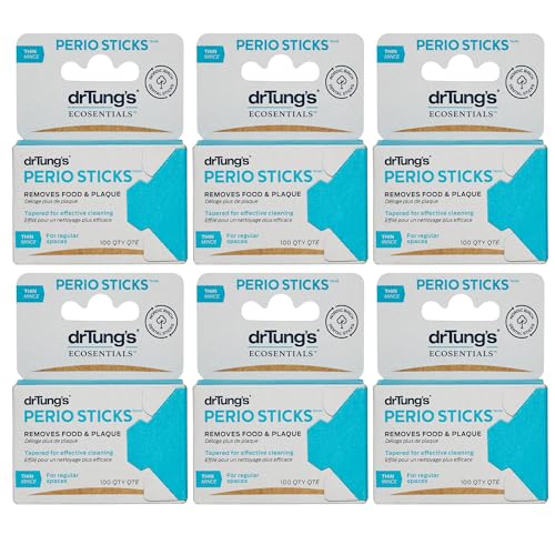 Dental Sticks | 100 Count, Double Sided & Plaque Remover