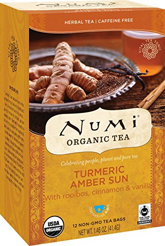 Turmeric Tea | 12 Count Box of Tea Bags, Pack of 6