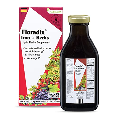 Iron Supplement | Energy Support, Liquid Formula, Vitamin C & B Complex