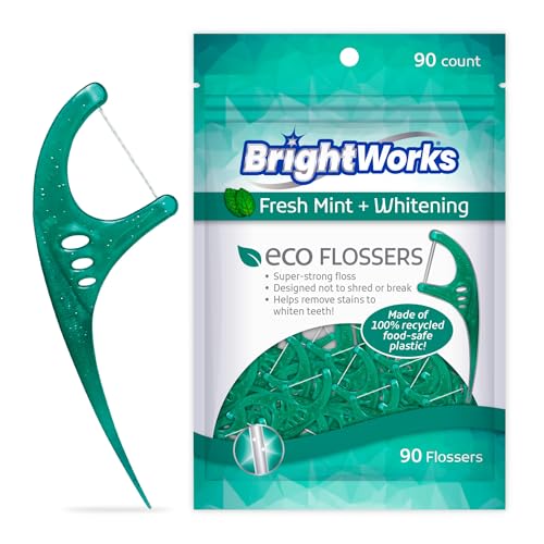 Floss Picks | 270 Count, Mint-Flavored, Eco-Friendly