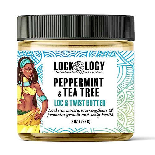 Loc Butter | All Natural, Peppermint Tea Tree, No Build Up