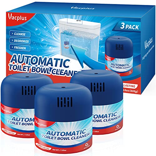 Toilet Bowl Cleaner | 3 Pack, Automatic Long-Lasting Tablets