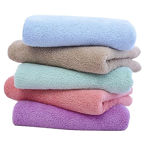 Face Washcloth | 5 Pack, Reusable, Fast Drying, Pink