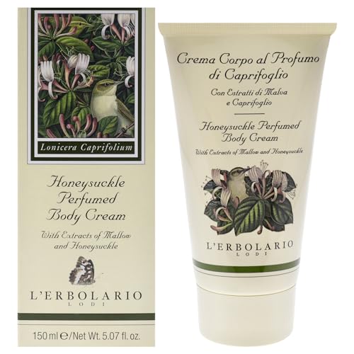 Body Cream | Honeysuckle, 5.7 oz, Moisturizing, Floral Citrus Scent