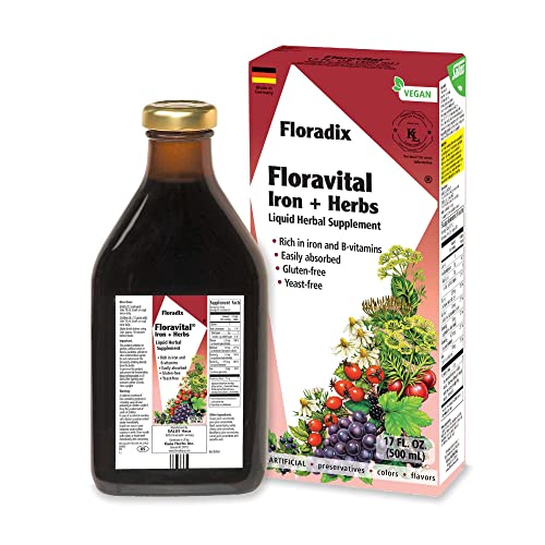 Iron Supplement | Liquid Herbal Formula, Energy Support, Vegan Friendly