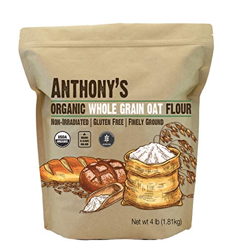 Oat Flour | Organic, Gluten Free, 4 lb, Non-GMO, Finely Ground