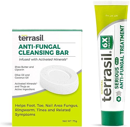 Antifungal Cream & Soap Kit | Clinically-Proven Clotrimazole, 14g Cream + 75g Soap