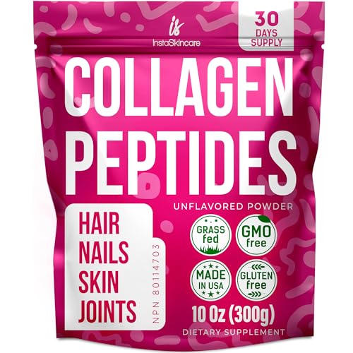 Collagen Powder | Hydrolyzed Types I-III, Non-GMO, 10 oz