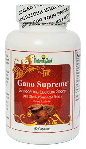 Mushroom Supplement | Ganoderma Lucidum Spore, 90 Vegan Capsules