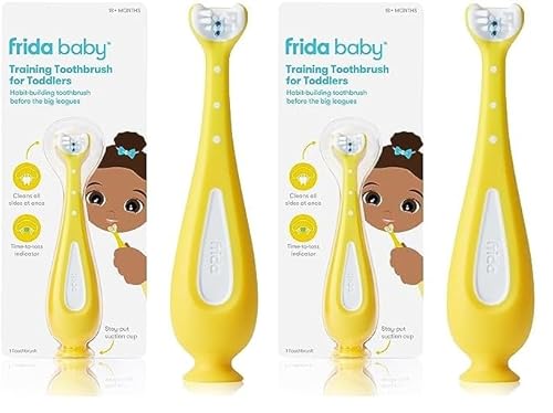 Training Toothbrush | Pack of 2, Toddler Size