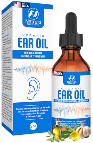 Ear Oil | Natural Drops for Infection Prevention, 2 oz.