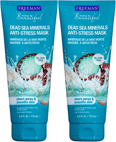 Face Mask | Anti-Stress, Dead Sea Minerals, 6 oz, 2 Pack