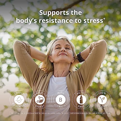 Herbal Supplement | Supports Healthy Response to Stress, Non-GMO, Vegan, Gluten-Free